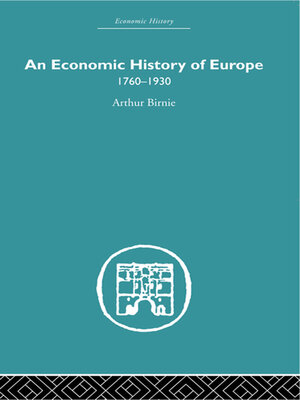 cover image of An Economic History of Europe 1760-1930